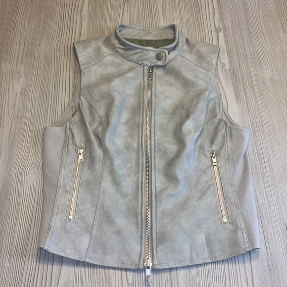 Free People We The Free Sweeney Vegan Leather Vest - Picture 2 of 9